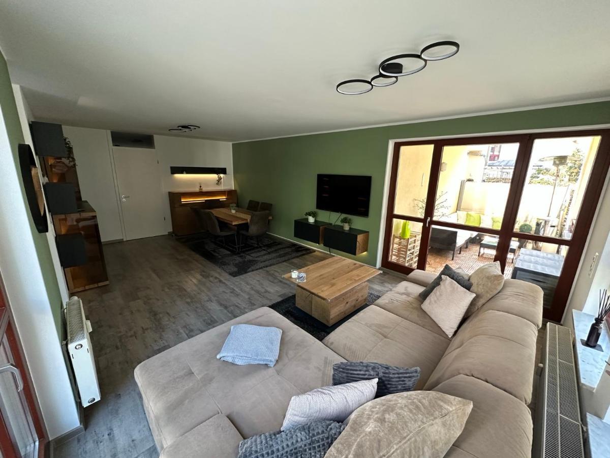 Fhv01 - Ferienwohnung 100M² 6 Personen Garten Und Terrasse 2X Wc Taucha Eksteriør bilde